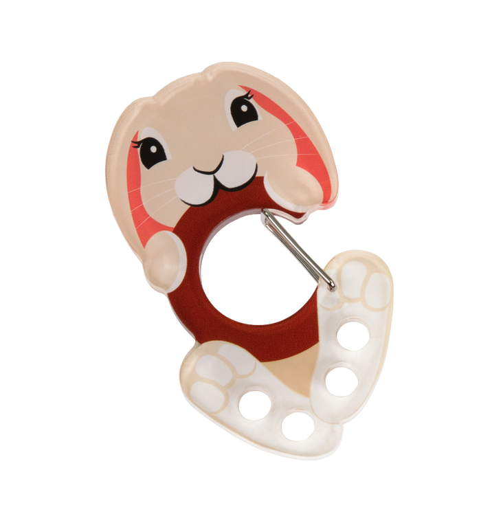 2027 Bunny Carabiner Clip